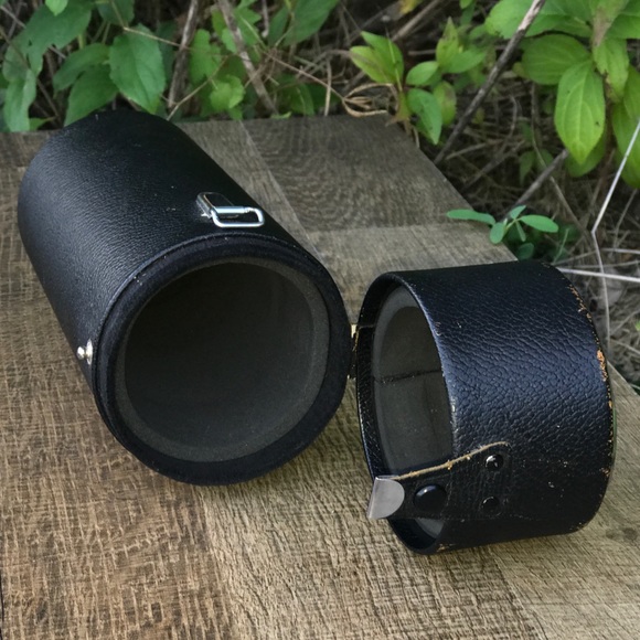 1970s Vintage Black VIVITAR Hinged Lid Foam Lined Camera Lens Carrying Case - Picture 5 of 15